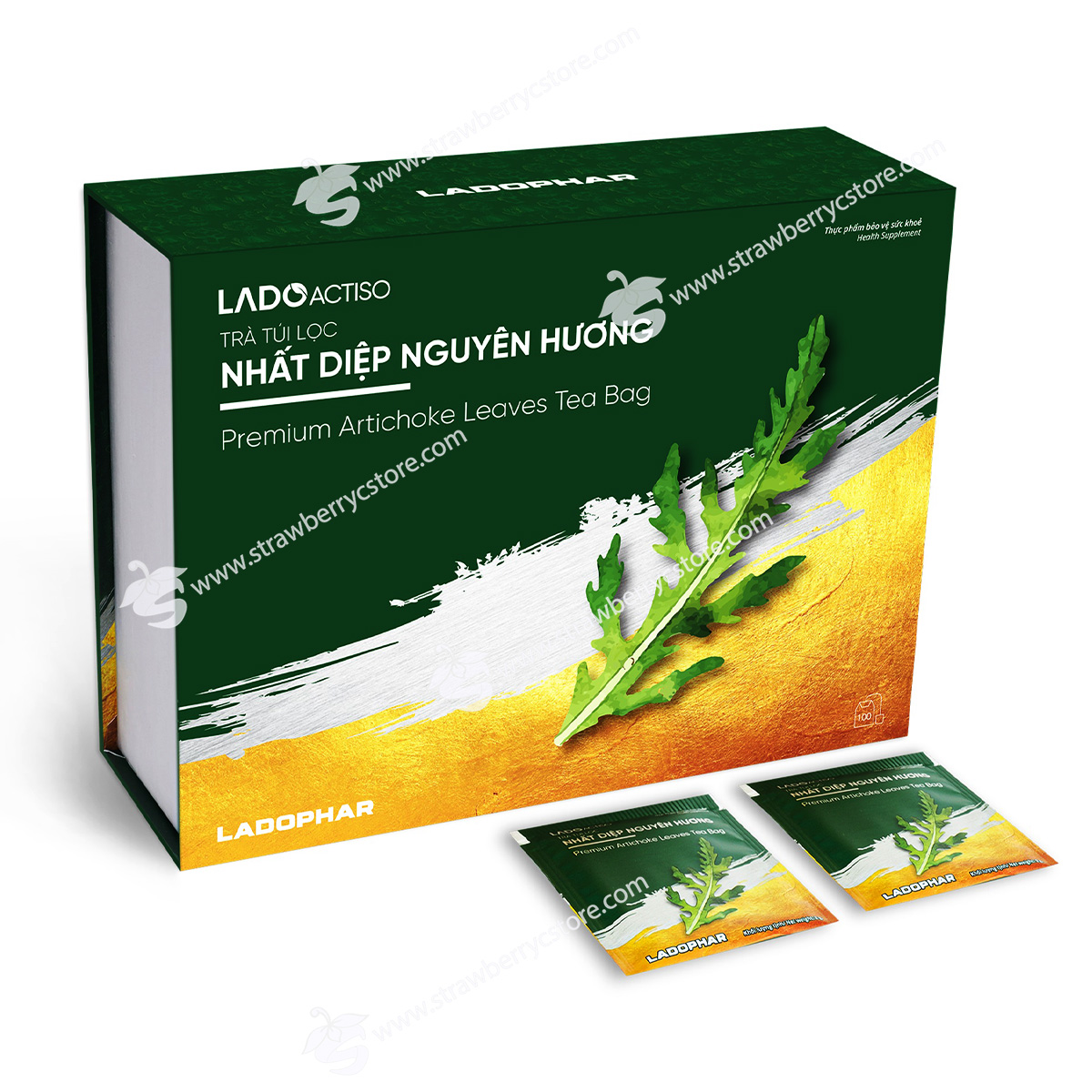 Trà Actiso Túi Lọc LADOACTISO Nhất Diệp Nguyên Hương (Hộp 100 Túi).jpeg