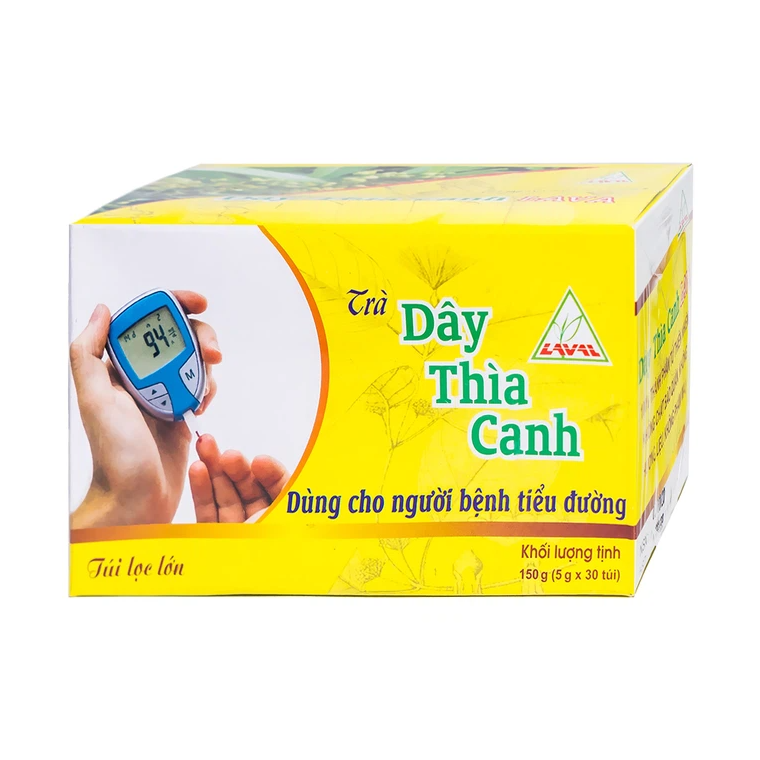 Trà Dây Thìa Canh LAVA tiểu đường Hộp 30 túi.png