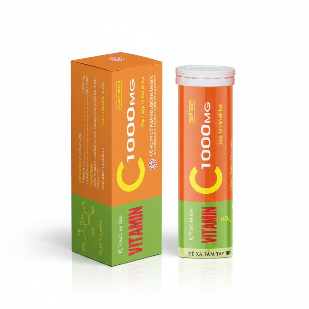 Viên Sủi OPC C1000mg tuýp 10 viên.jpg