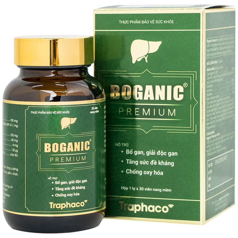 Viên bổ gan Boganic Premium Traphaco (30 viên).webp