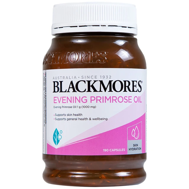 Viên hỗ trợ làn da khỏe mạnh Blackmores Evening Primrose Oil (190 viên).webp