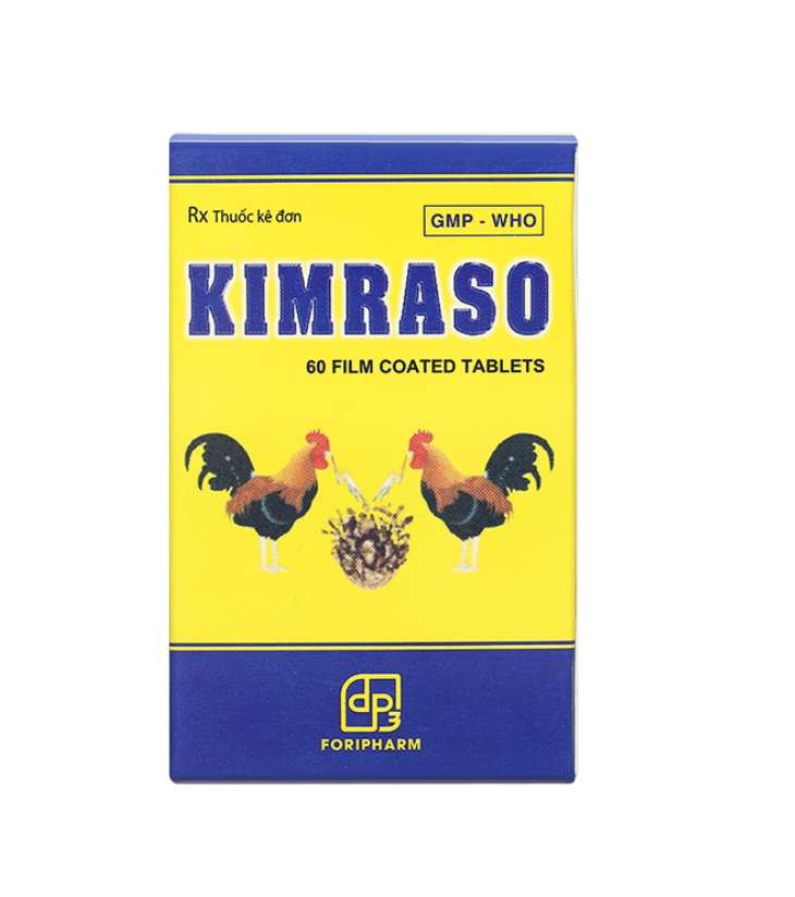 Viên nén Kimraso Forifarm trị sỏi thận, sỏi mật, viêm bể thận, viêm túi mật (60 viên).webp