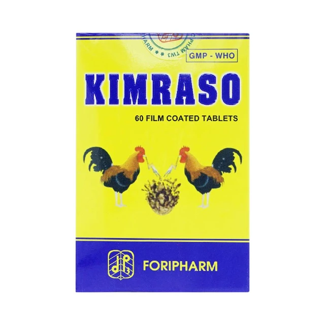 Viên nén Kimraso Forifarm trị sỏi thận, sỏi mật, viêm bể thận, viêm túi mật (60 viên).webp