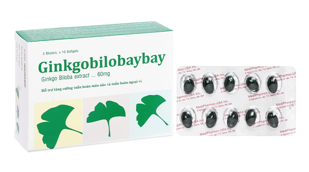 Viên uống Ginkgobilobaybay tuần hoàn não (hộp 30 viên).jpg