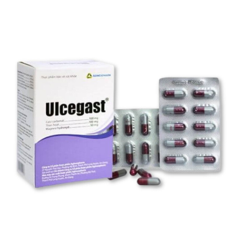 Viên uống Ulcegast hỗ trợ điều trị đau dạ dày (100 viên).jpg