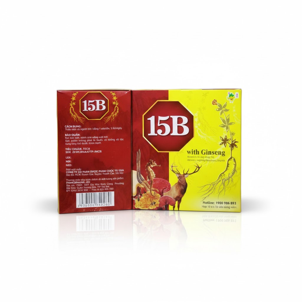 Viên uống bổ sung Vitamin 15B ginseng (hộp 100 viên) - Minpharmacy.jpg