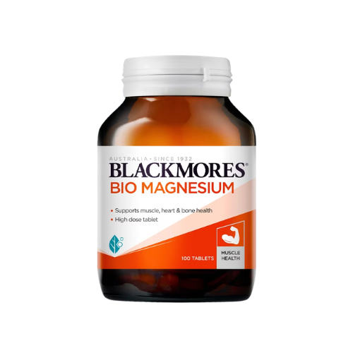 Viên uống hỗ trợ cơ bắp, giảm chuột rút Blackmores Bio Magnesium (100 viên).png
