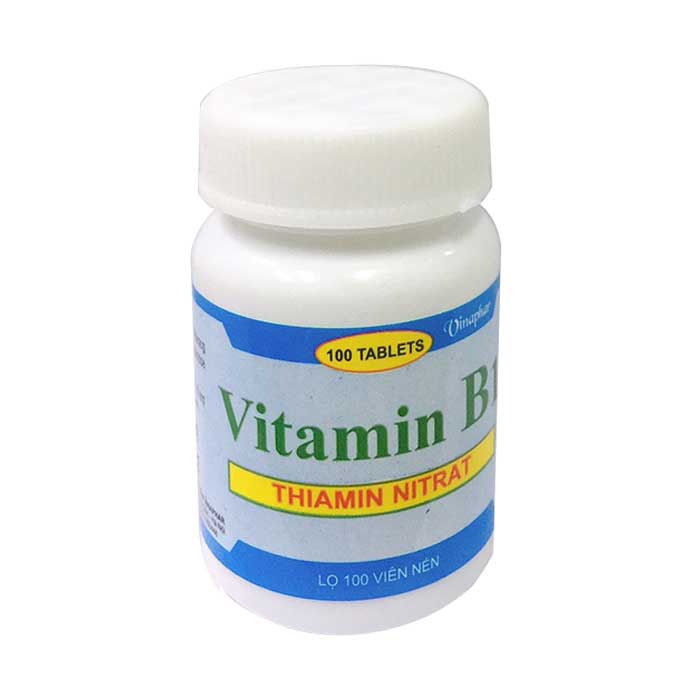 Vitamin B1 Vinaphar xanh Lọ 100viên.jpg