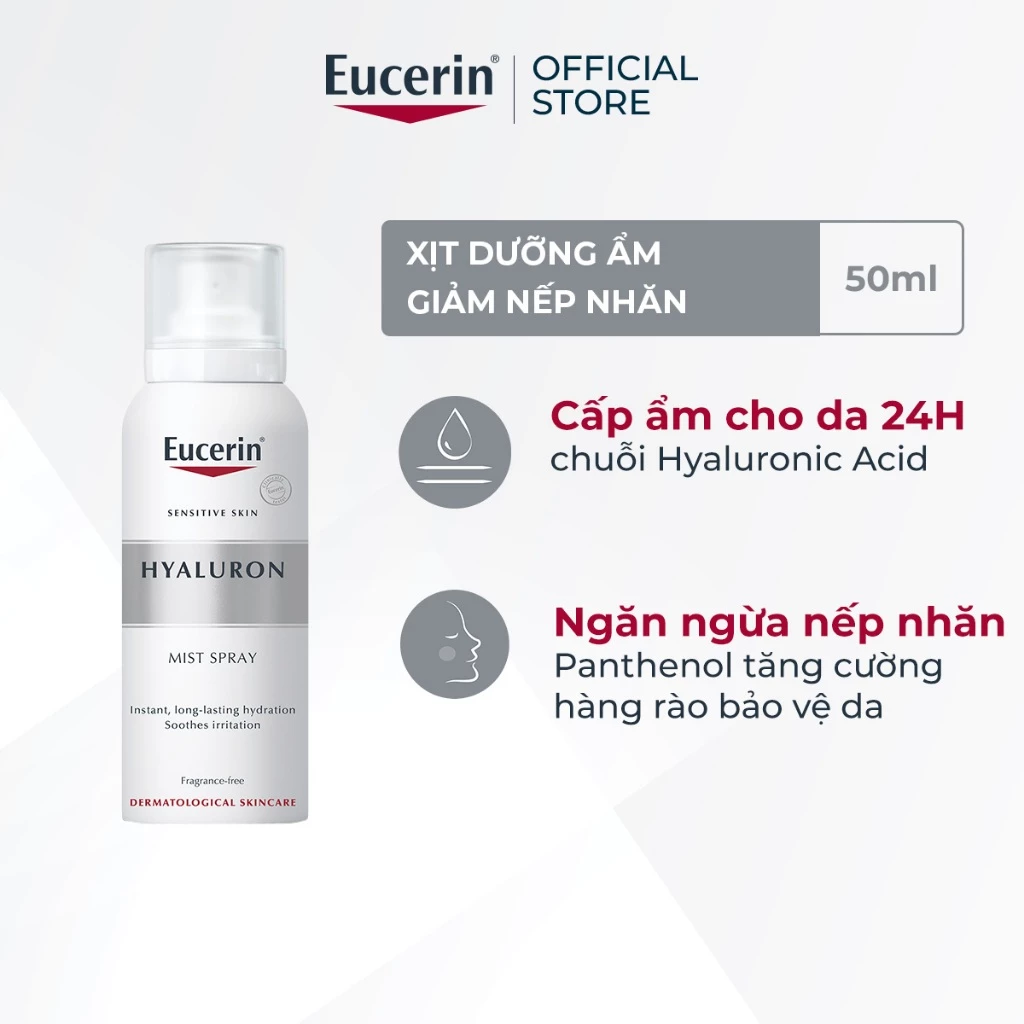 Xịt Dưỡng Ẩm Eucerin Làm Giảm Nếp Nhăn Hyaluron Mist Spray 50ml.png