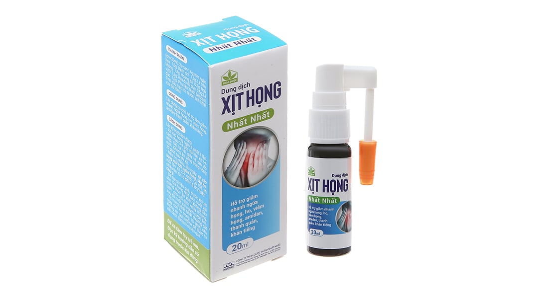 Xịt Họng NHẤT NHẤT chai 20ml - MinPharmacy.jpg