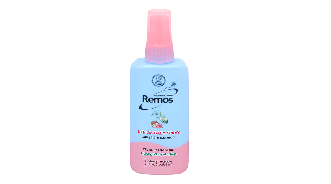Xịt chống muỗi Remos Baby Spray - Hương Khuynh Diệp Chai 70ml.jpg