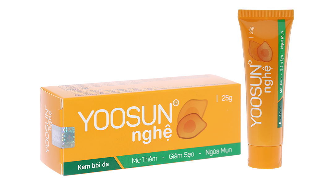 YOOSUN Nghệ Mờ Vết thâm Ngừa sẹo 25g - Yoosun nghệ.jpg