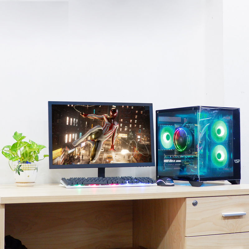 PC Gaming Cũ i3-9100F/8GB/370G/GTX750T/27