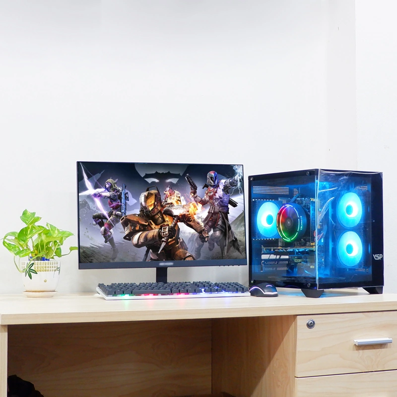 PC Gaming Cũ i5-9400F/16GB/490G/GTX1050T/27