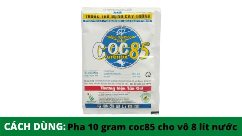 Coc85 Trừ Nấm Bệnh Hoa Hồng