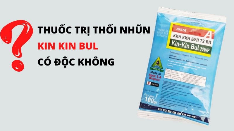 kin kin bul trừ thối nhũn trên lan có độc không