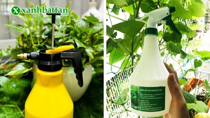Bình tưới cây mini bóp tay Dudaco TR-750