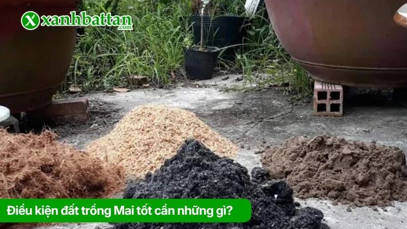 Điều kiện đất trồng Mai tốt cần những gì?