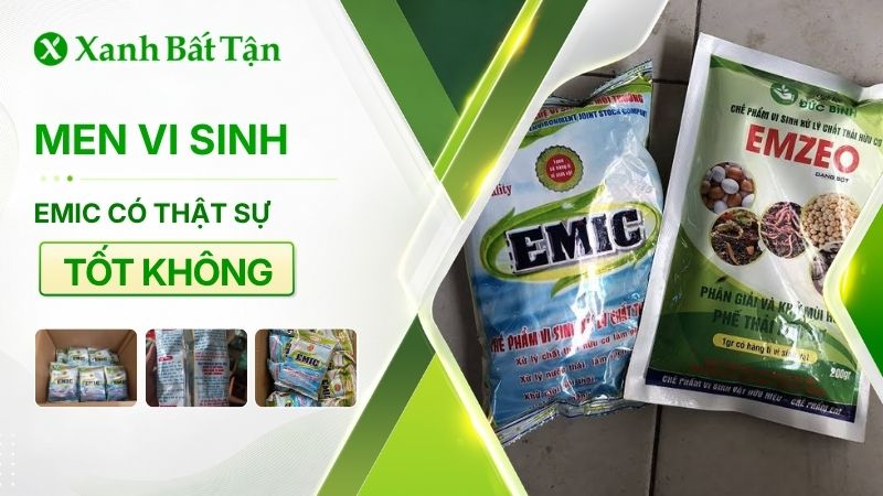 Tìm hiểu men vi sinh EMIC có thật sự tốt không?
