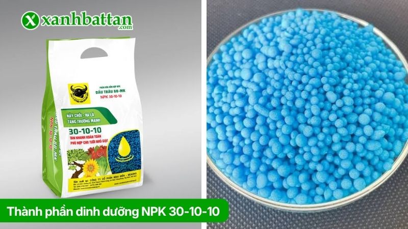 Thành phần dinh dưỡng NPK 30-10-10