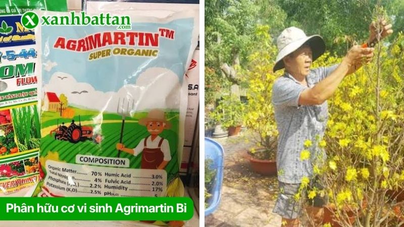 Phân hữu cơ vi sinh Agrimartin Bỉ