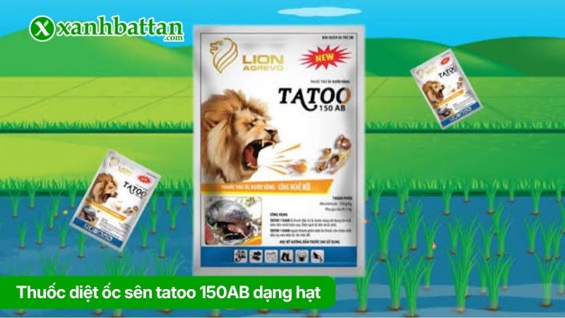 Thuốc diệt ốc sên tatoo 150AB dạng hạt