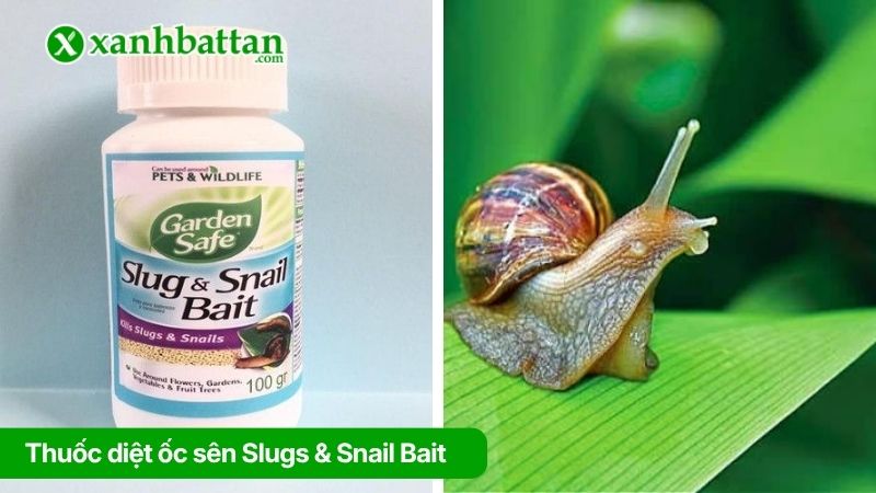 Thuốc diệt ốc Slugs & Snail Bait