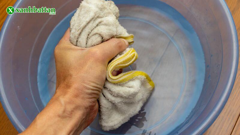 Bước 1: Xử lý và ngâm hạt giống trước khi gieo