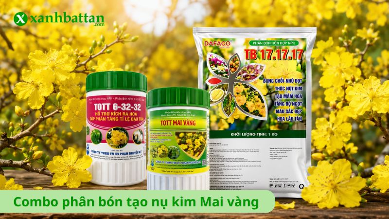 Phân bón vô cơ dùng cho Mai vàng