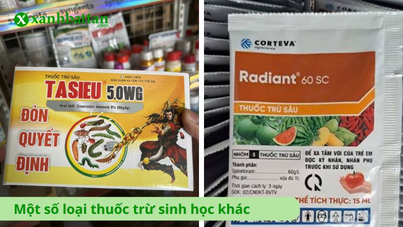Một số loại thuốc trừ sinh học khác