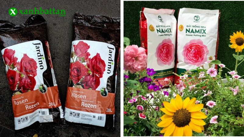 Nhóm đất phối trộn sẵn có thương hiệu