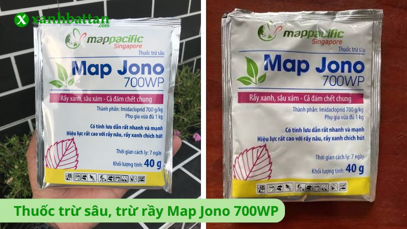 Thuốc trừ sâu, trừ rầy Map Jono 700WP