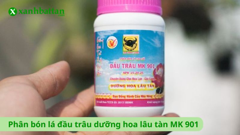 Phân bón lá đầu trâu dưỡng hoa lâu tàn MK 901