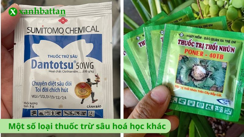 Một số loại thuốc trừ sâu hoá học khác