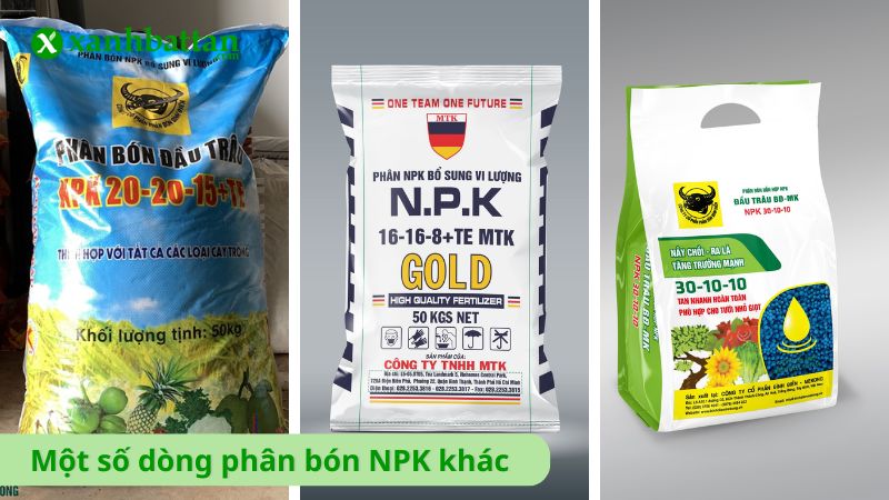 Một số dòng phân bón NPK khác