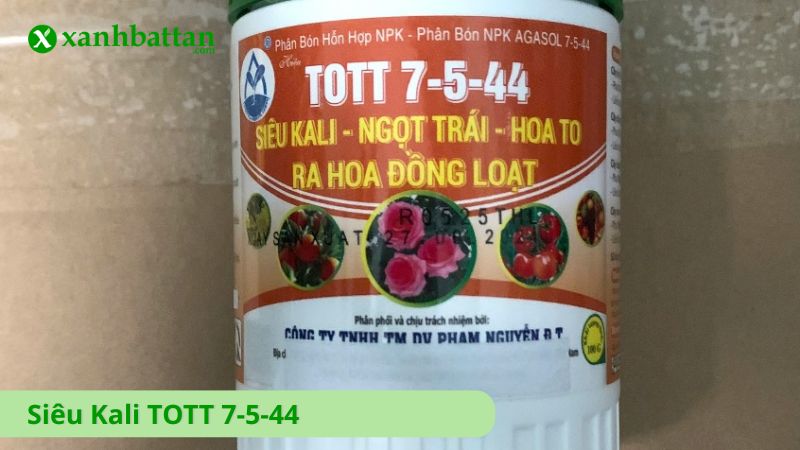 Siêu Kali dưỡng hoa, dưỡng trái - TOTT 7-5-44