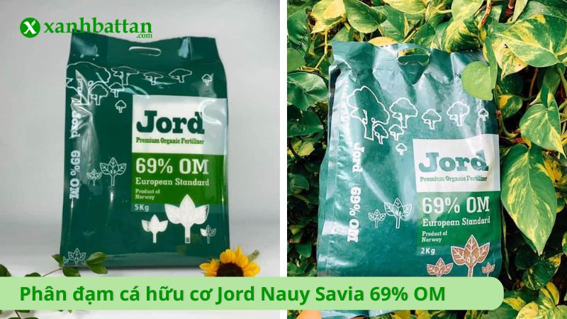 Phân đạm cá hữu cơ Jord Nauy Savia 69% OM