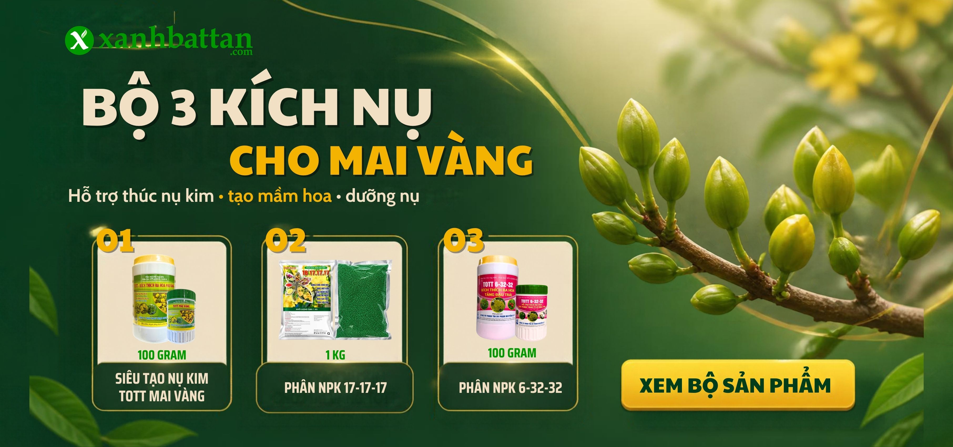 banner combo kích nụ mai