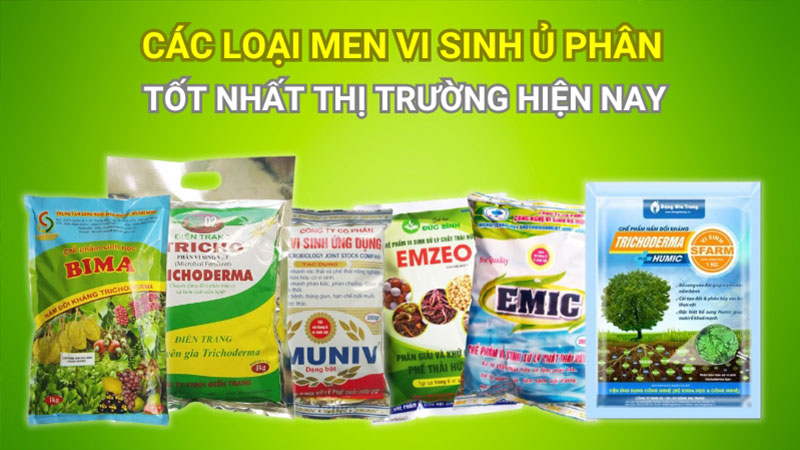 Các loại men vi sinh EM tốt nhất thị trường hiện nay