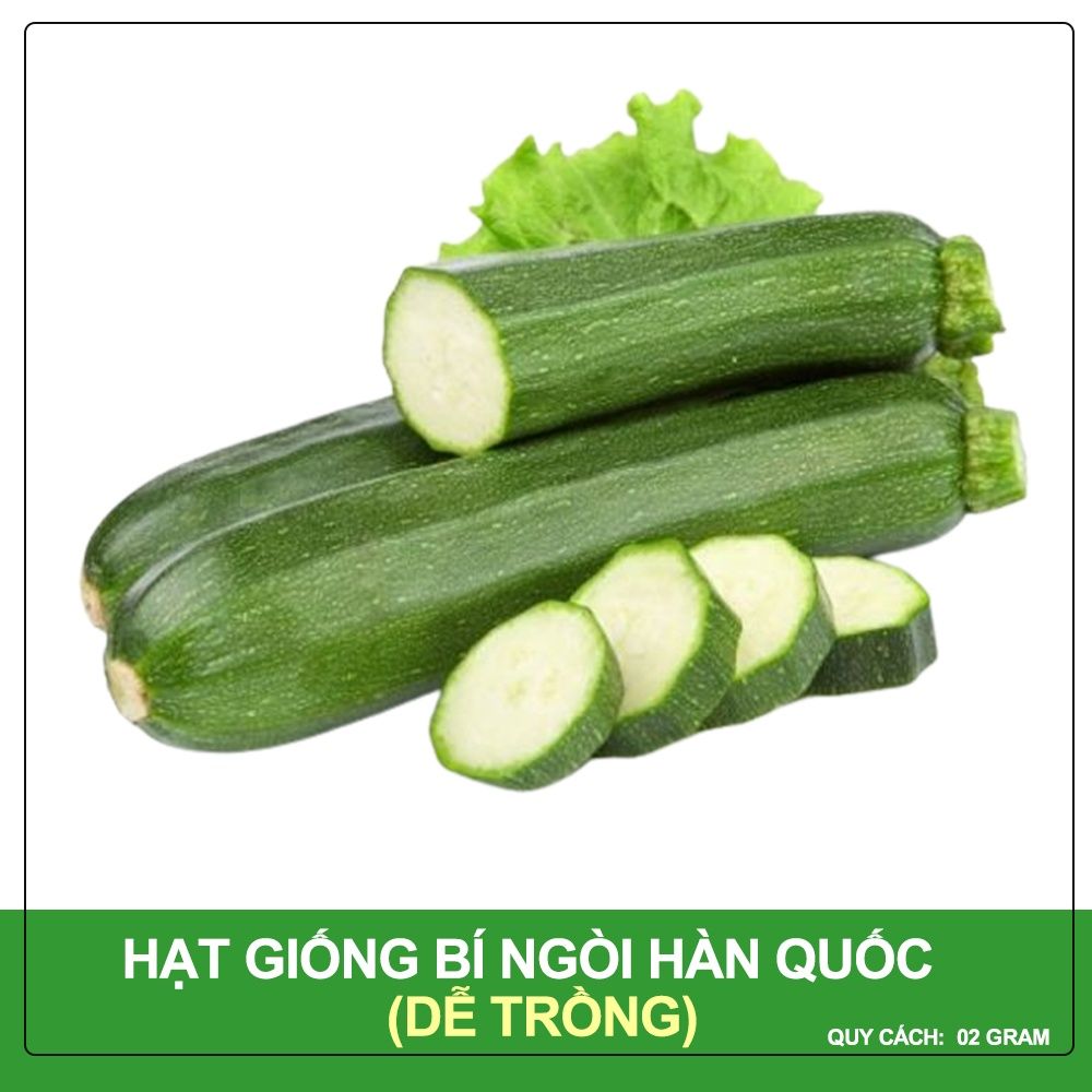 Hạt Giống Bí Ngồi Hàn Quốc Phú Nông Gói 1 Gram