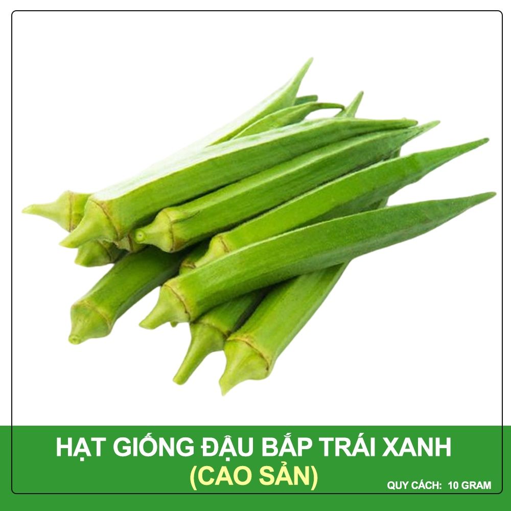 Hạt Giống Đậu Bắp Cao Sản Phú Nông Gói 10 Gram