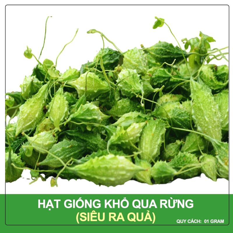 Hạt Giống Khổ Qua Rừng Phú Nông Gói 1 Gram