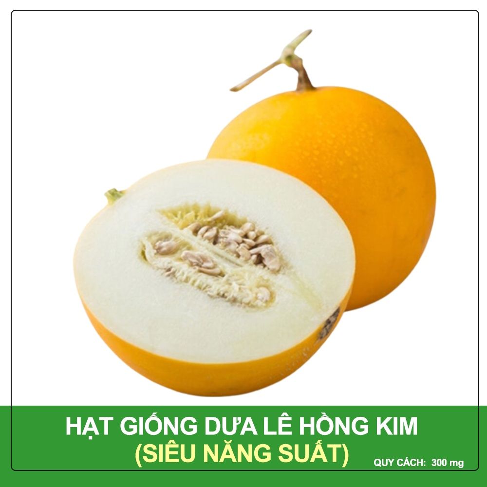 Hạt Giống Dưa Lê Hồng Kim Phú Nông Gói 300 mg
