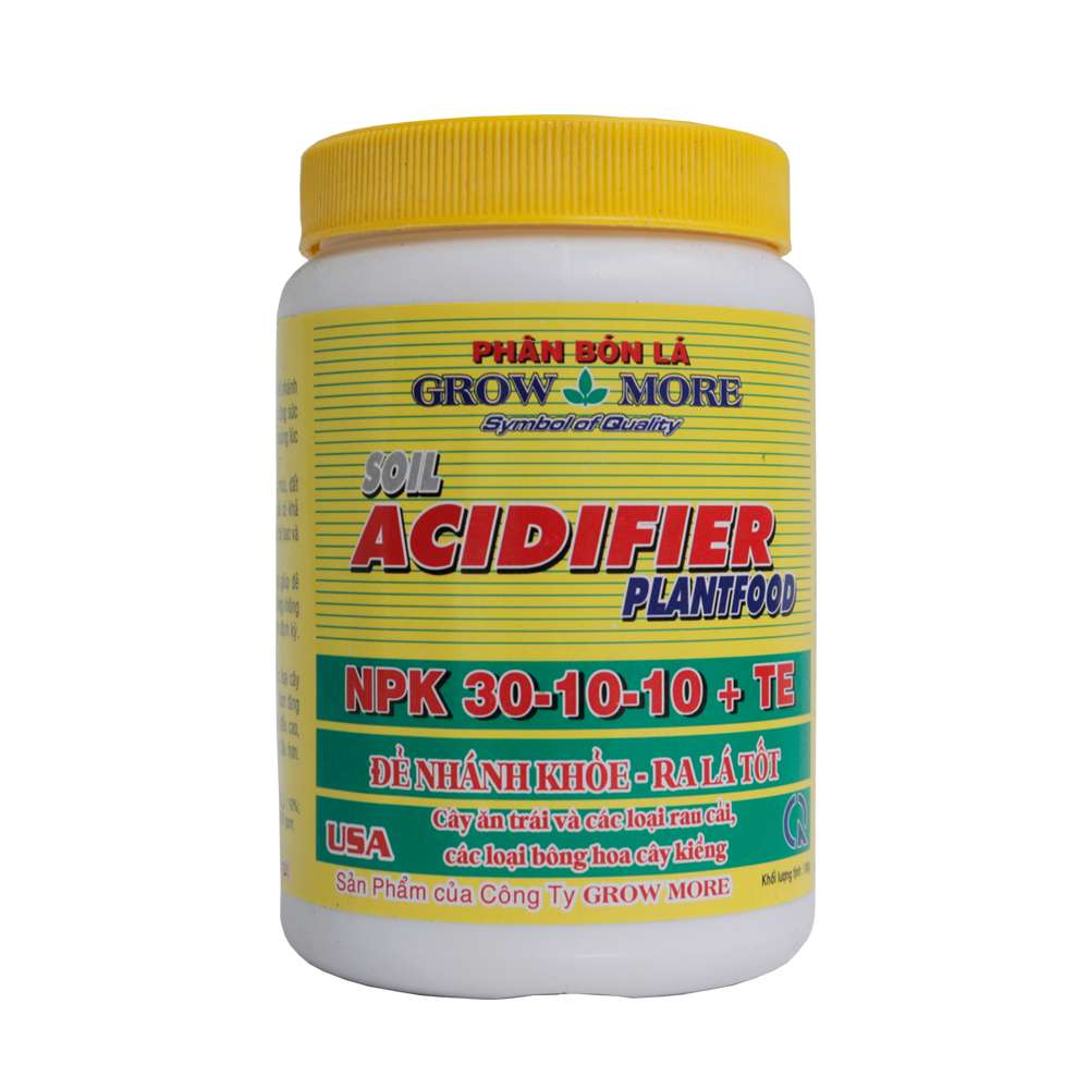 Phân Bón Lá Growmore Acidifier NPK 30-10-10