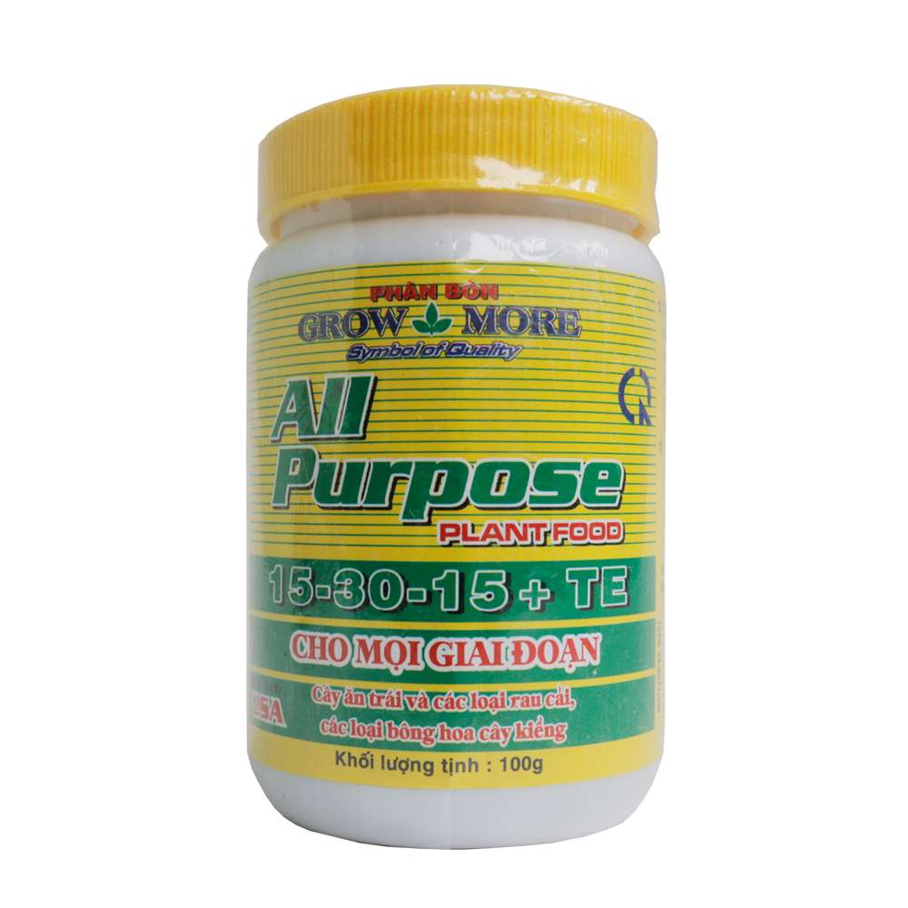 Phân Bón NPK Kích Thích Ra Hoa 15-30-15 Growmore All Purpose