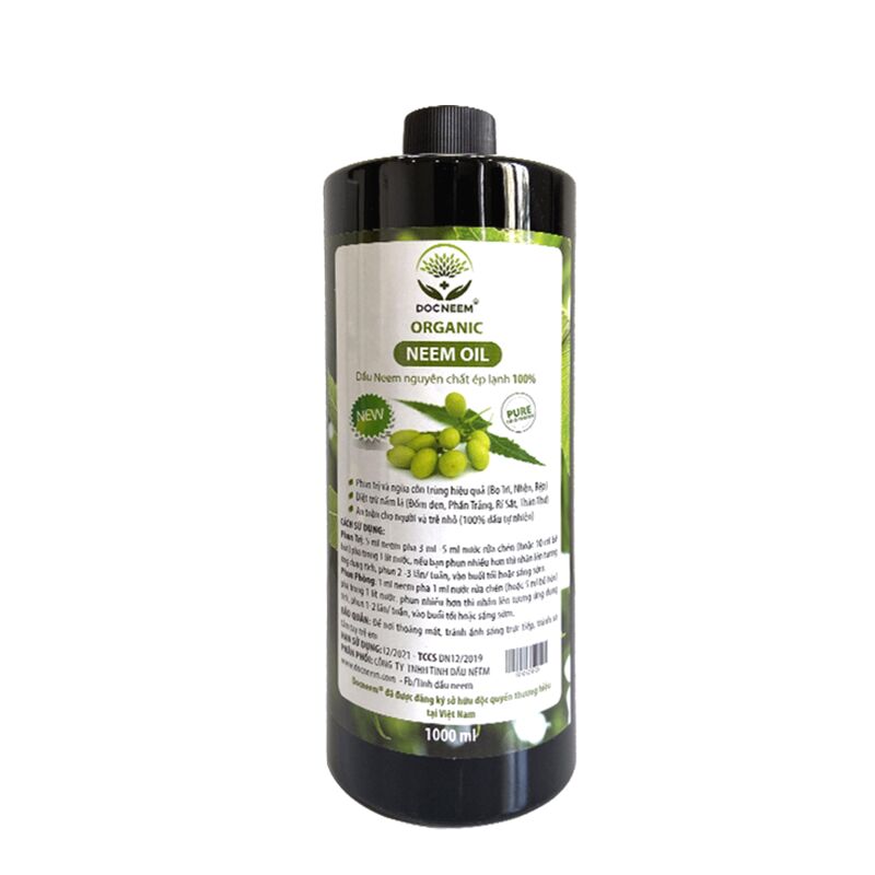 Neem Oil Trừ Bọ Trĩ Trên Hoa Hồng Chai 1 Lít
