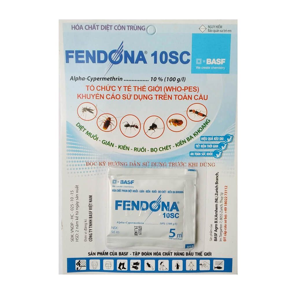 Thuốc Diệt Côn Trùng Fendona 10SC 5 ml