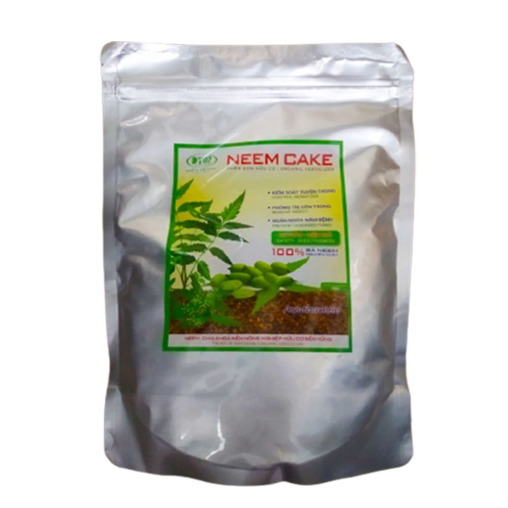Phân Hữu Cơ Neem Cake DT02 Trừ Cuốn Chiếu, Sùng Đất, Rệp Đất, Côn Trùng Gây Hại