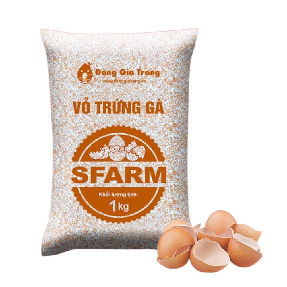 Giá Thể Vỏ Trứng Gà Sfarm Đã Qua Xử Lý