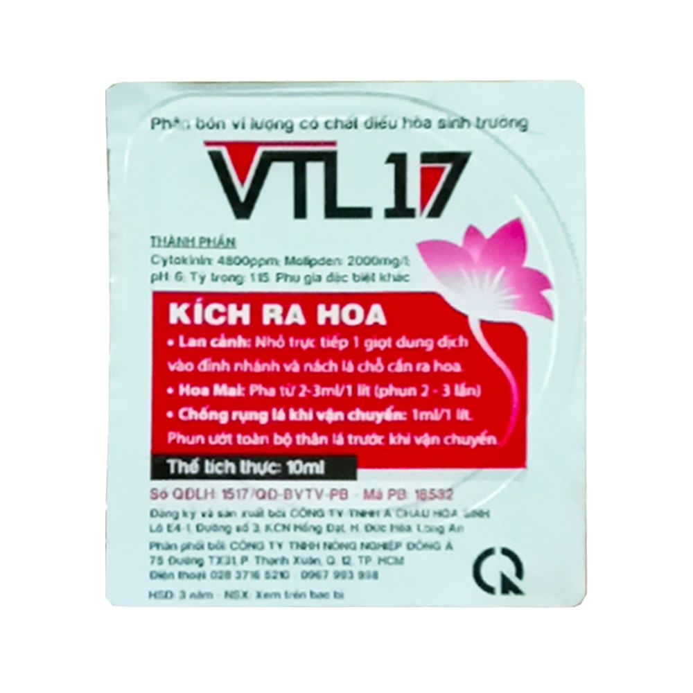 VTL 17 Kích Thích Ra Hoa Cho Phong Lan - Hoa Mai - Hoa Hồng - Cây Kiểng